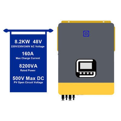 良い価格 8.2KW 48V シナス波 オフグリッド 太陽光インバーター オールインワン 太陽光充電器 インバーター オンライン