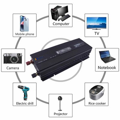 良い価格 ソフトウェアリエンジニアリング対応 1200W 正弦波インバーター 12V/24V/48V ソーラー/家庭/車用 オンライン