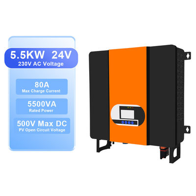 5500W 48V 5.5KW 230VAC ソーラーハイブリッドインバーター