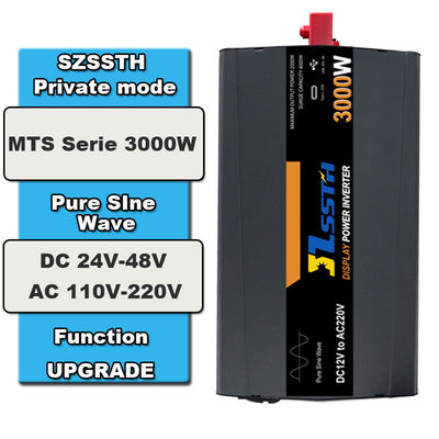 オフグリッド 純正弦波電源インバーター 3KW カスタマイズドソケット 50Hz 60Hz