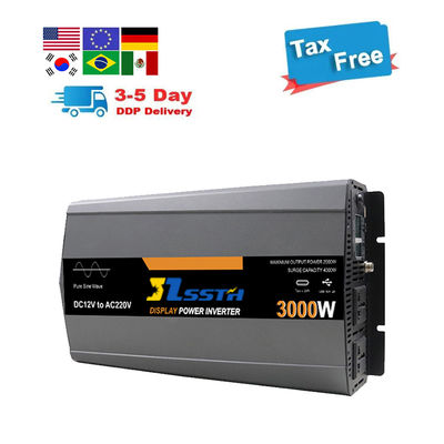 純正弦波オフグリッド電源インバーター DC 12V 24V から AC 220V 230V 3000W オーダーメイド