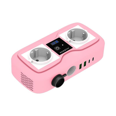 良い価格 200W 自動車 12v から 220v インバーター 2 USB 充電ポート付き 煙草点灯器 パワーインバーター オンライン