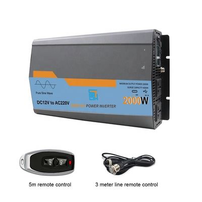 2kw 2000W 純正弦波充電器 インバーター 高電圧切断範囲 14.8V/31V