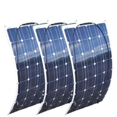 100W モノクリスタルソーラーパネル 柔軟なPvパネル 耐熱