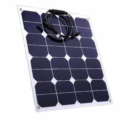 50W ETFE 柔軟ソーラーパネル 12V モノ防水ソーラーエネルギーシステム