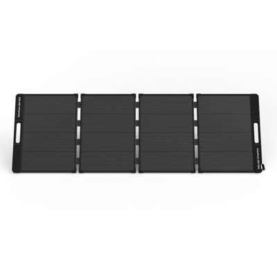 280W パワー 黒色折りたたむ太陽光パネル ポータブルキャンプと屋外電源
