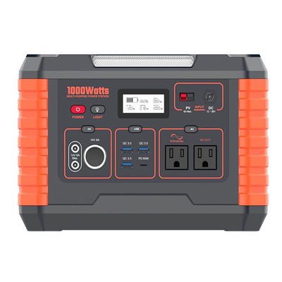 AC220v/240v/110v 1000W 携帯発電所 スマート緊急太陽光発電機