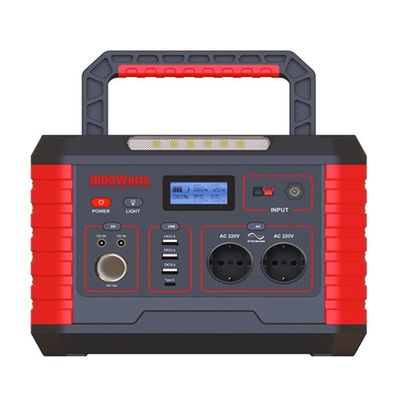 OEM 1000ワットの携帯電源ステーション TYPE-C 出力 QC3.0 18W 急速充電