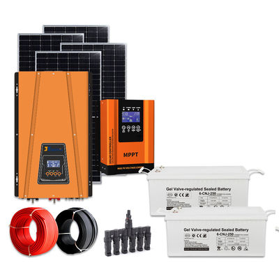 8kWの太陽光システムキット 単相調整式交流電圧オフグリッドインバーター