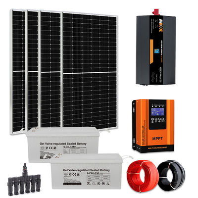 50Hz/60Hz 3000W ホームオフグリッド太陽光パネルシステム 3kw インバーター 太陽光発電システム