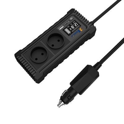 12V DCからAC 110V 220V 車用電源インバーター USBとタイプC