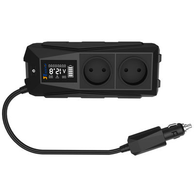 ポータブル 12V から 110V 220V DC/AC インバーター USBタイプC付きカーパワーインバーター
