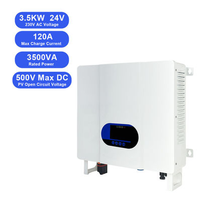 MPPT 太陽電池制御器 3KW 24V から 110V 220V 230V 鉛酸電池用のオールインワンハイブリッドインバーター