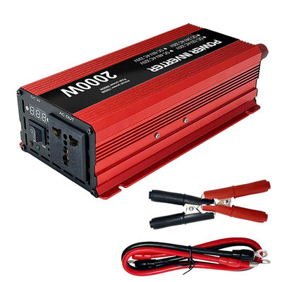 良い価格 2000WピークDCからACインバーター 12V 24V 48V 60Vオフグリッド電源インバーター出力電流負荷 オンライン