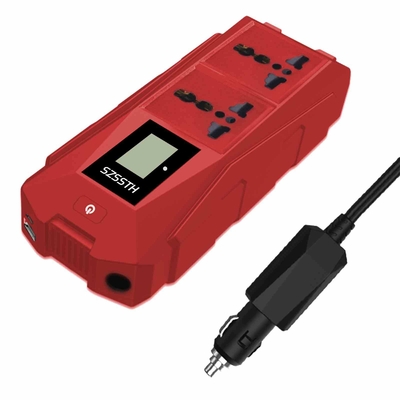 良い価格 300W 12V 純正弦波カーインバーター - ロードトリップ & 緊急時のユニバーサル充電 オンライン