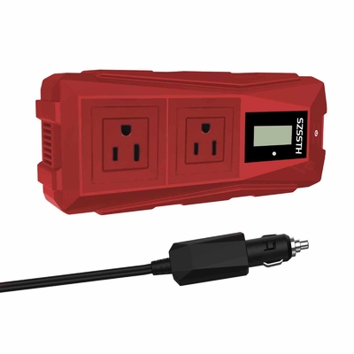 良い価格 サイレント冷却ファン過負荷保護 12V to 110V/220V カーインバーター 300W 出力電流 0.91A 220V/110V DC/AC インバーター オンライン
