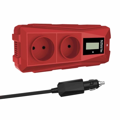 良い価格 300W 12V 正弦波カーインバーター デュアルACコンセント 2 USBポート ラップトップ/デバイス用 167*87*44mm USB A Type C 5V/3A オンライン