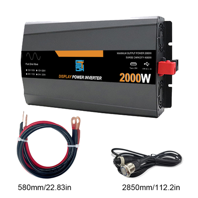 良い価格 EUプラグ 3KW 24V 220V 純正弦波オフグリッド太陽光発電インバーター オンライン