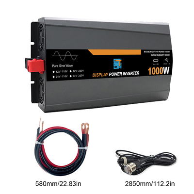 1000W 正弦波ソーラーインバーター 12V/24V 110V/120V 出力