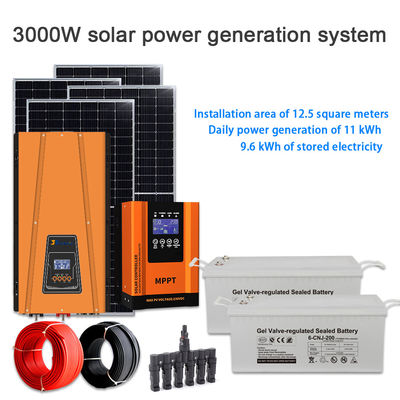 良い価格 OEM & ODM 3KW Solar System Kit with Battery Storage & Monocrystalline Panels for B2B Partnerships オンライン
