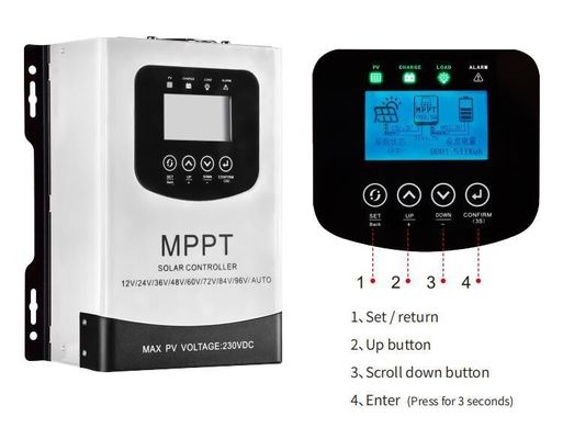 良い価格 MPPT Automatic Charge Mode Solar Charge Controller 30A 40A 50A 60A for Solar Systems オンライン