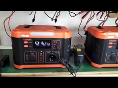 MPPT 1000ワット電源 888wh LEDライト付き携帯バックアップ電源